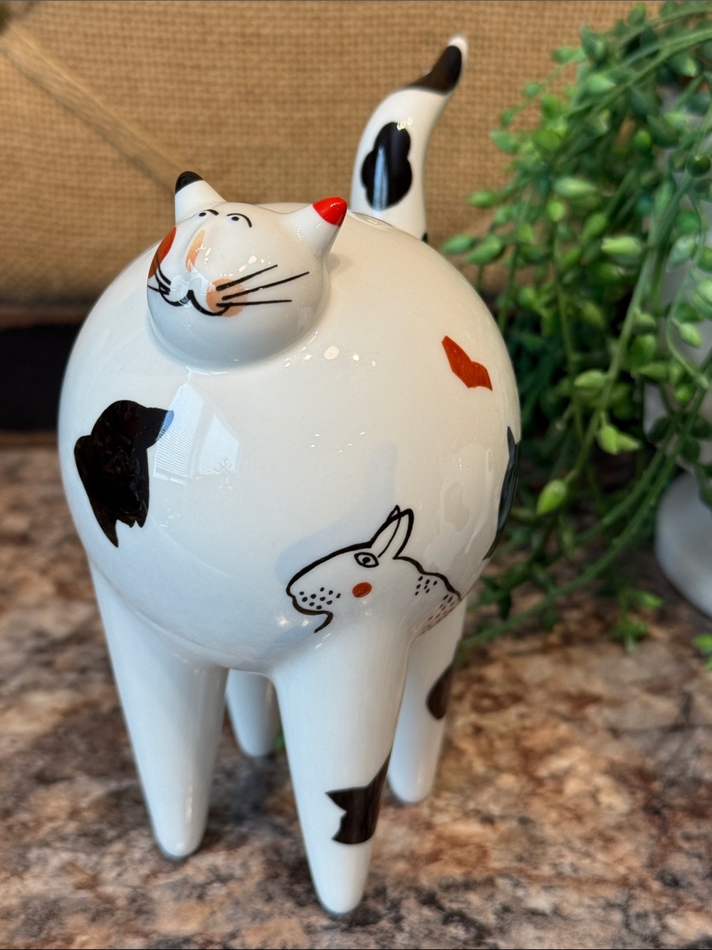 Vintage Villeroy & Boch, Rosemarie Benedikt Cat Figurine
